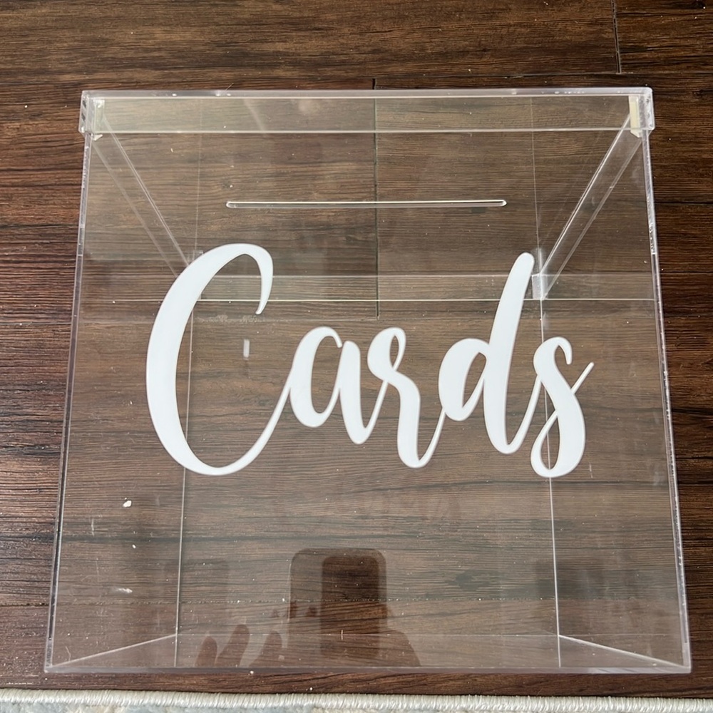 Wedding Card Box